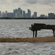 Image for article titled Piano mysteriously washes ashore under NYC's Brooklyn Bridge